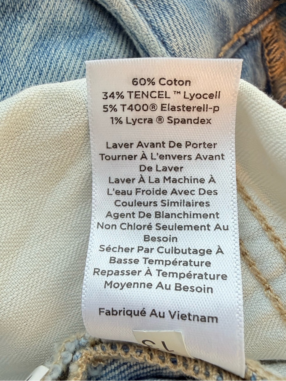 Talbots Relaxed Barrel Jean Denim Ankle Length High Waist Women's 14 Petite. NWT - Picture 14 of 14